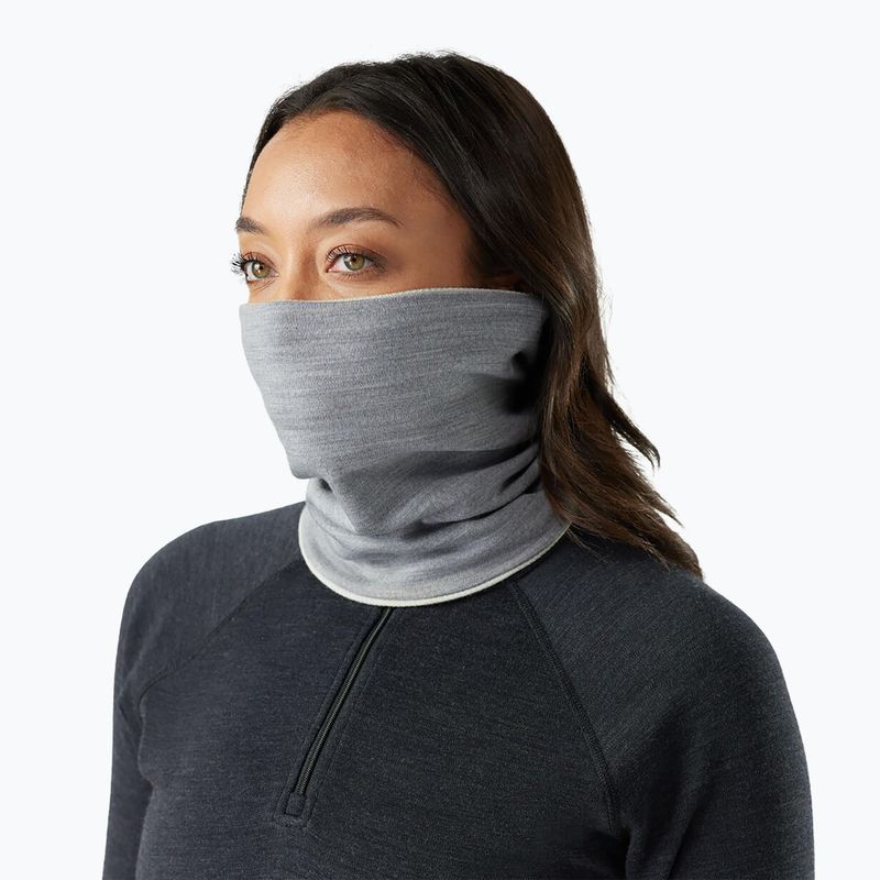 Smartwool Thermal Merino Rebersible kéménytakaró világosszürke színátmenettel 3