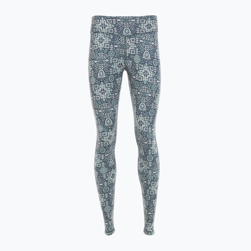 Női Smartwool Merino 250 alapréteg alsó dobozos nightfall deco virágos termónadrág