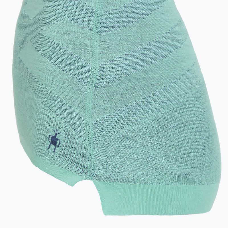 Női hosszú ujjú termikus aláöltözet Smartwool Intraknit Thermal Merino Baselayer Crew pacific blue/nightfall blue 3