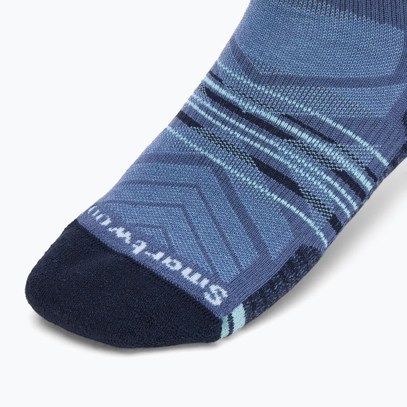 Smartwool Hike Light Cushion Mountain Pattern Crew zokni nightfall blue 3