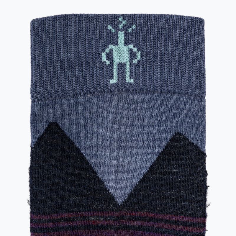Női sízokni Smartwool Ski Targeted Cushion Pattern OTC nightfall blue 4