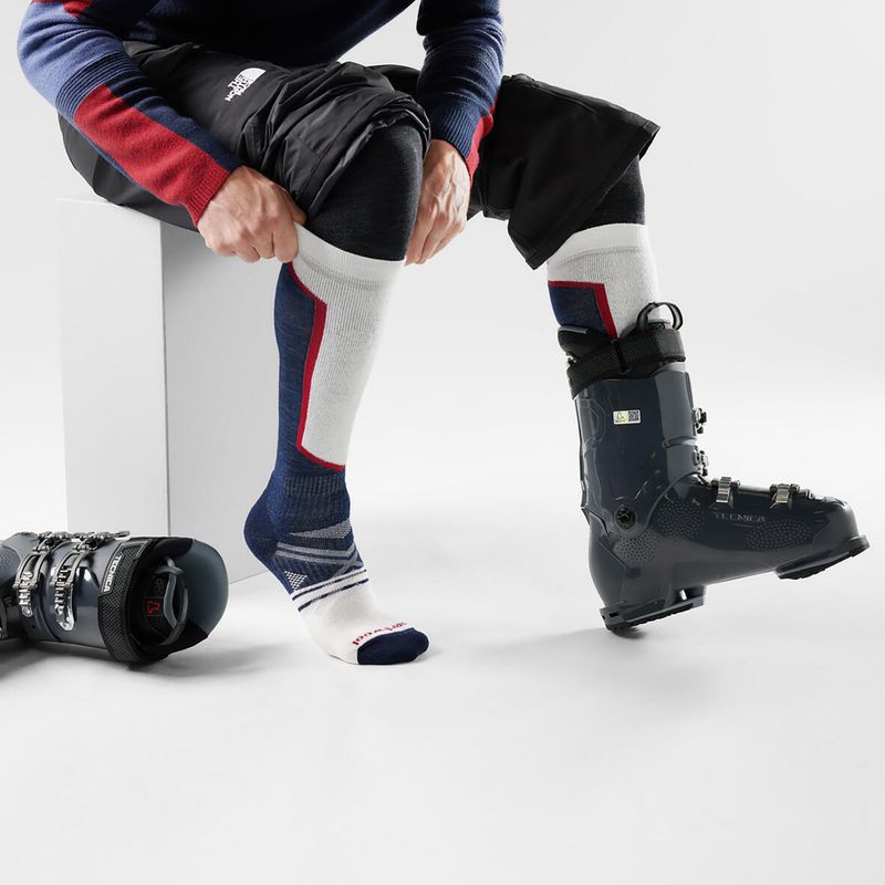 Smartwool Ski teljes párnázott OTC sízokni mély tengerészkék 2