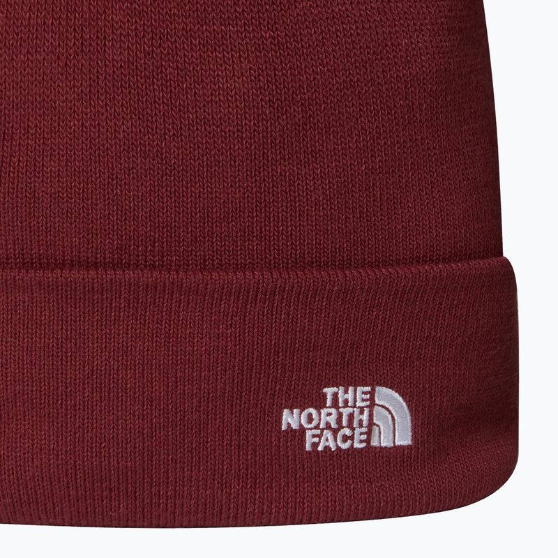 The North Face Norm Beanie téli sapka sumac 2