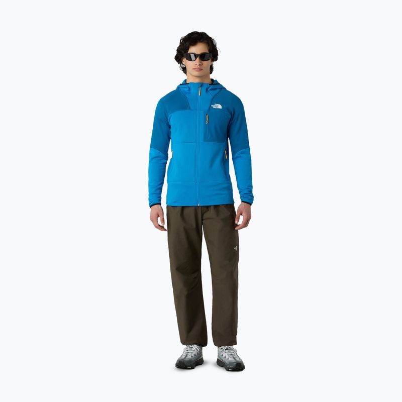 Férfi pulóver The North Face Stormgap Powergrid skyline blue/adriatic 2