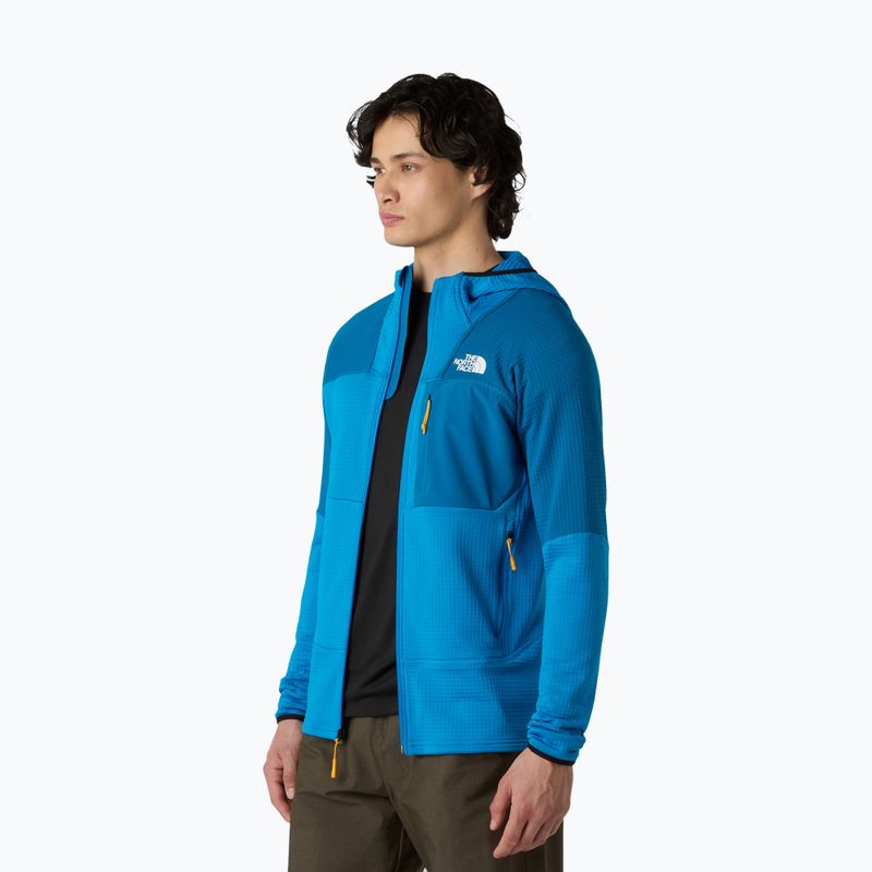 Férfi pulóver The North Face Stormgap Powergrid skyline blue/adriatic 4