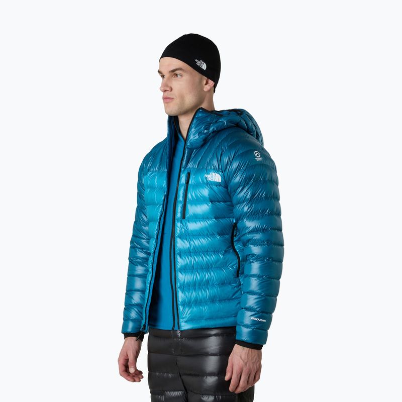 Férfi pehelydzseki The North Face Summit Breithorn Hoodie meridian blue/dusk blue 4