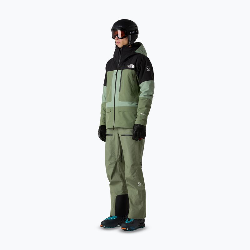 Férfi sí nadrág The North Face Summit Tsirku GTX Pro Bib Bark Mist/Black 2