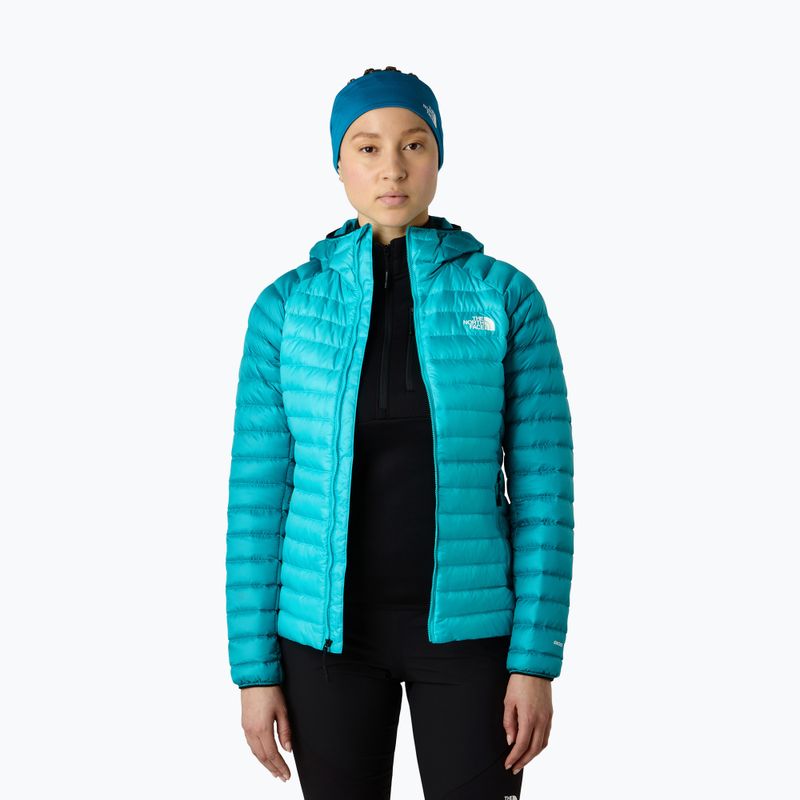 Női pehelydzseki The North Face Bettaforca Light Down Hooded galactic blue/deep teal 4