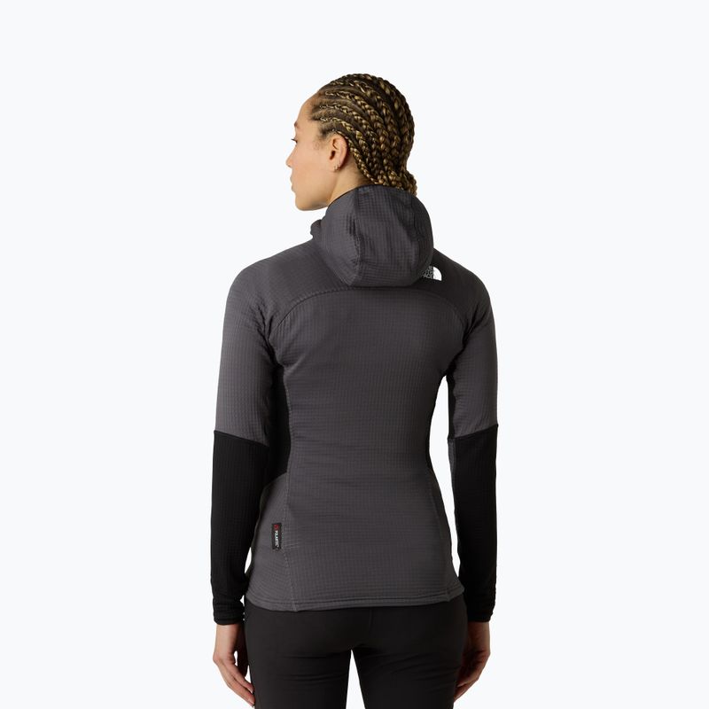 Női kapucnis pulóver The North Face Polartec Powergrid Stormgap Hoodie anthracite grey/black 3