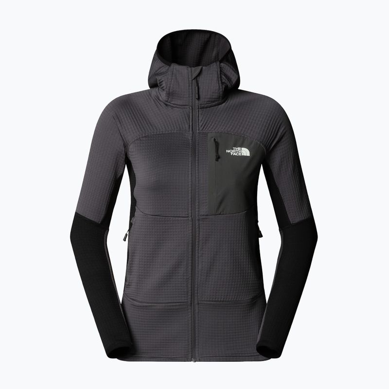 Női kapucnis pulóver The North Face Polartec Powergrid Stormgap Hoodie anthracite grey/black 5
