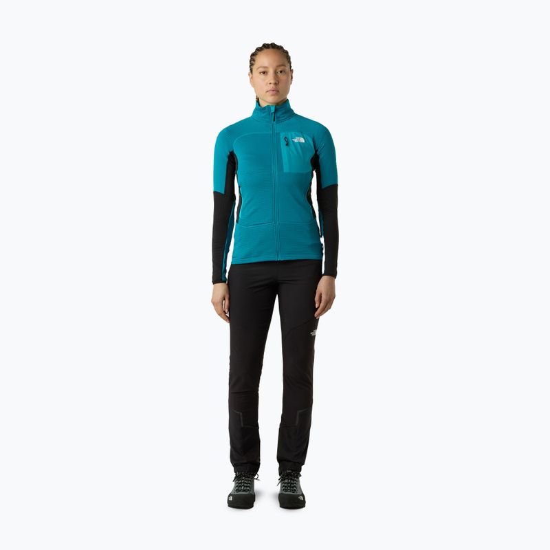 Női pulóver The North Face Polartec Powergrid Stormgap antracitszürke/tnf fekete 2
