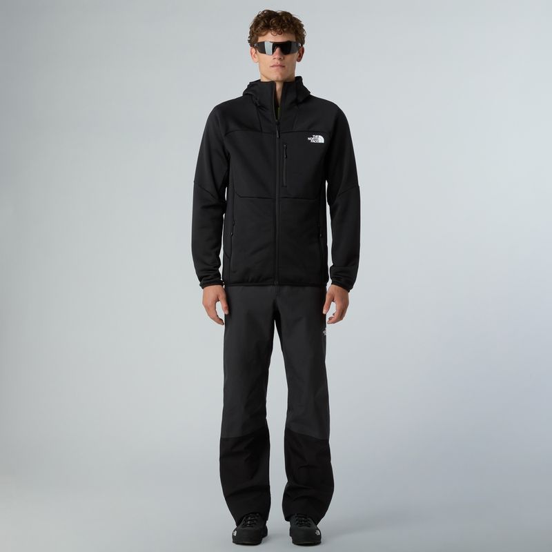 Férfi pulóver The North Face Meteora Full Zip fekete 2