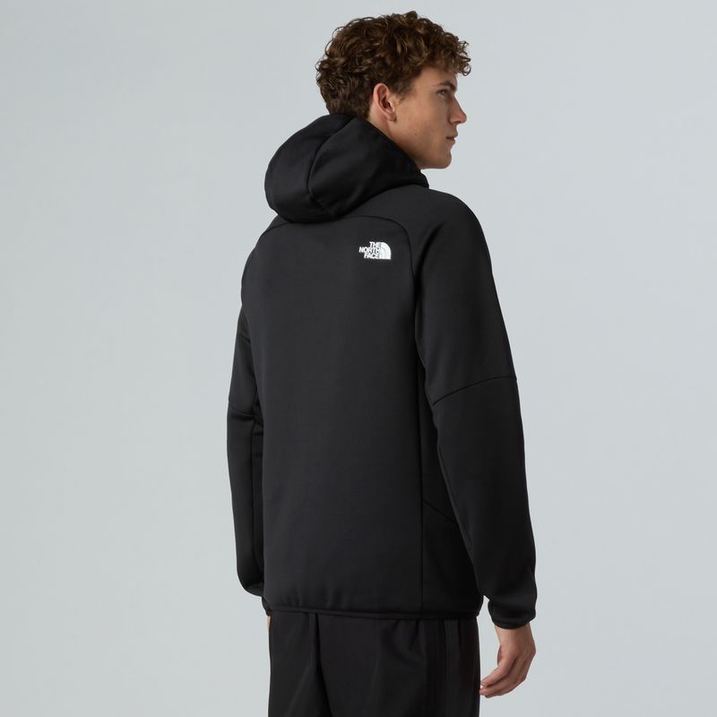 Férfi pulóver The North Face Meteora Full Zip fekete 3