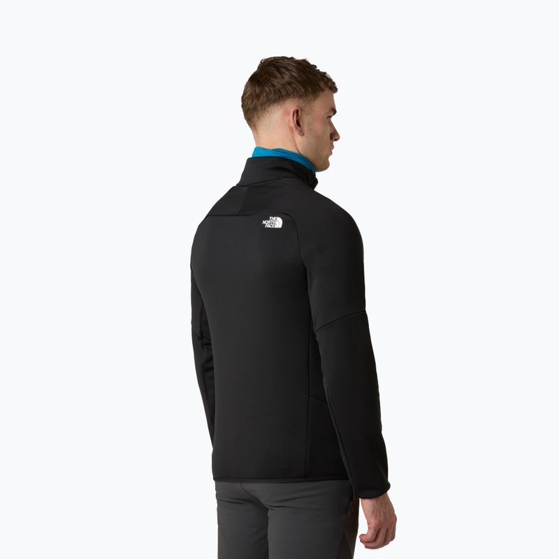 Férfi polárpulóver The North Face Meteora 1/4 Zip Fleece black 3