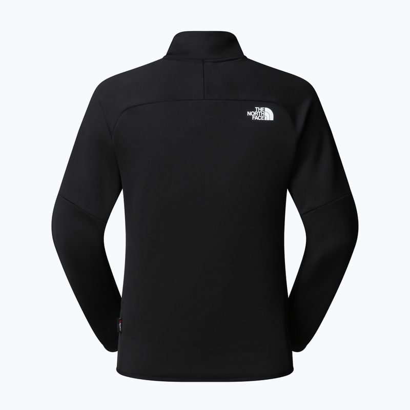 Férfi polárpulóver The North Face Meteora 1/4 Zip Fleece black 5