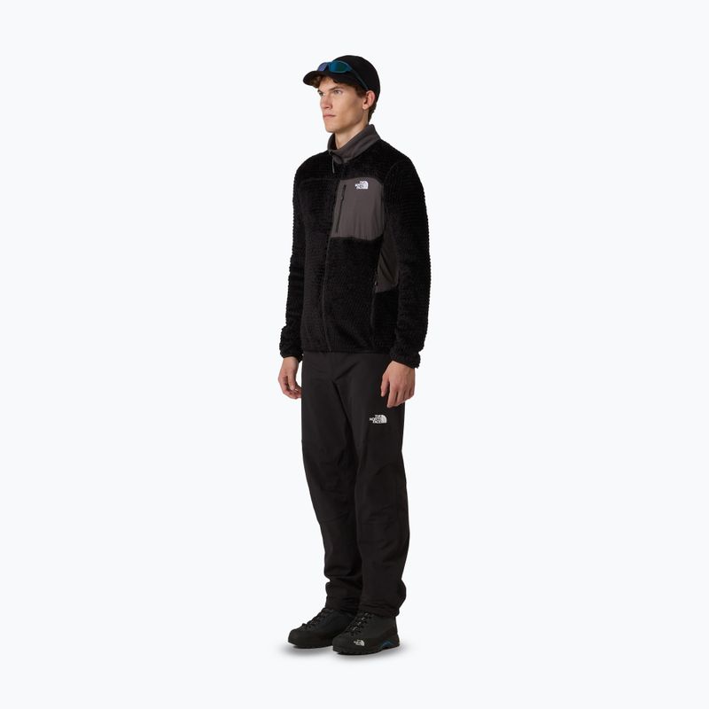 Férfi túrapulóver The North Face Alpedge anthracite grey/black 2