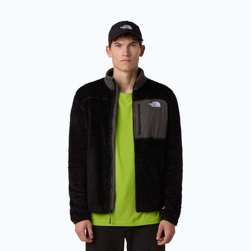 Férfi túrapulóver The North Face Alpedge anthracite grey/black 4