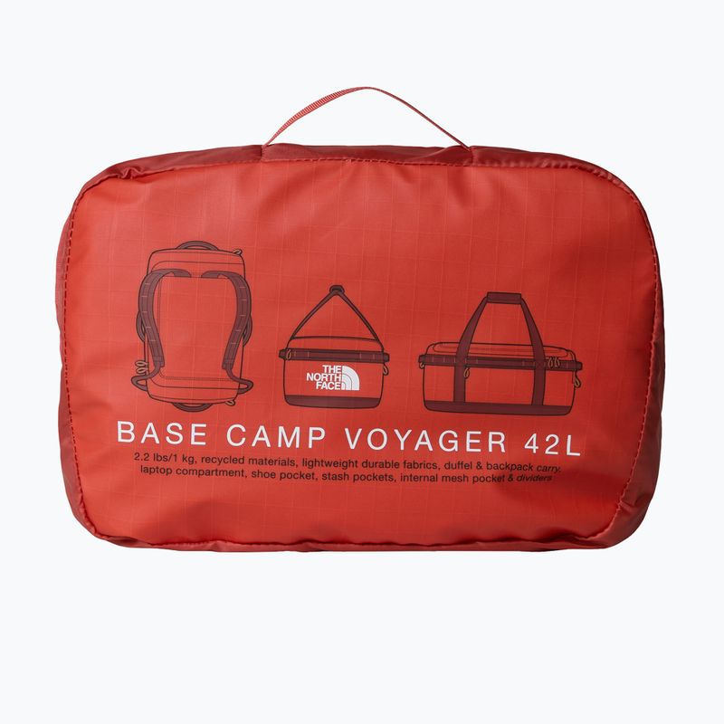 Utazótáska The North Face Base Camp Voyager Duffel 42 l mars dust/sumac 4