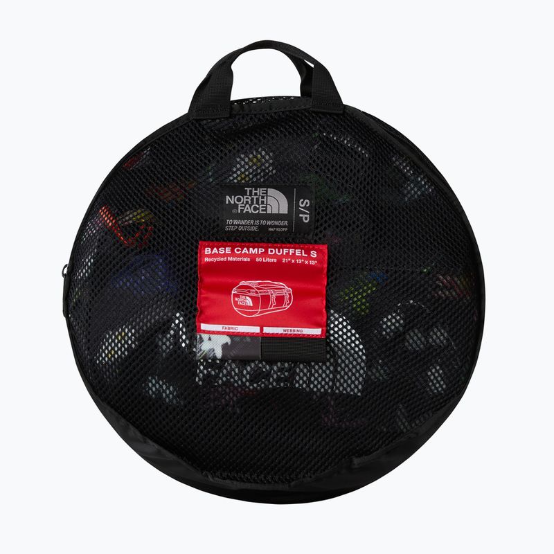 The North Face Base Camp Duffel S utazótáska 50 l fekete alpine floral 2