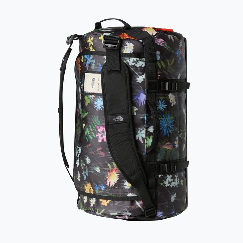 The North Face Base Camp Duffel S utazótáska 50 l fekete alpine floral 3