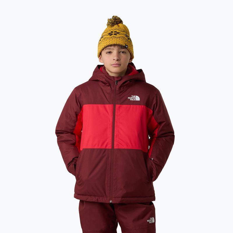 Gyerek sídzseki The North Face Freedom Insulated sumac/vörös