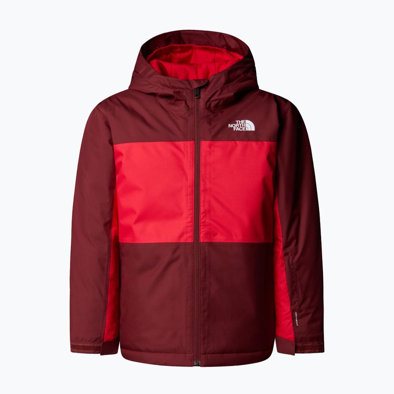 Gyerek sídzseki The North Face Freedom Insulated sumac/vörös 5