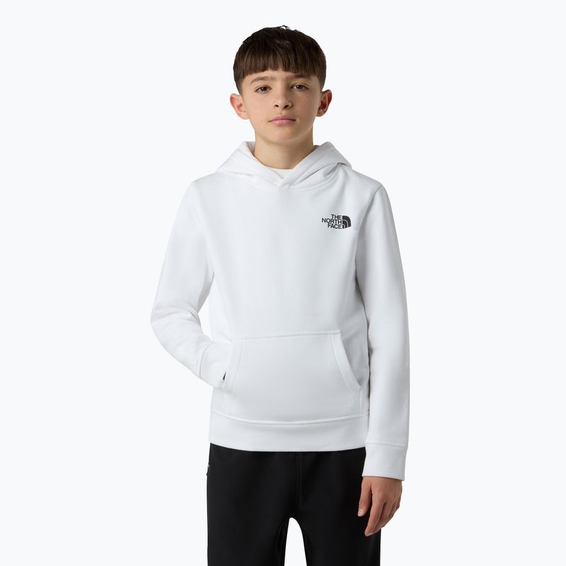 Gyermek pulóver The North Face Teen Redbox Regular P/O fehér/fekete 4