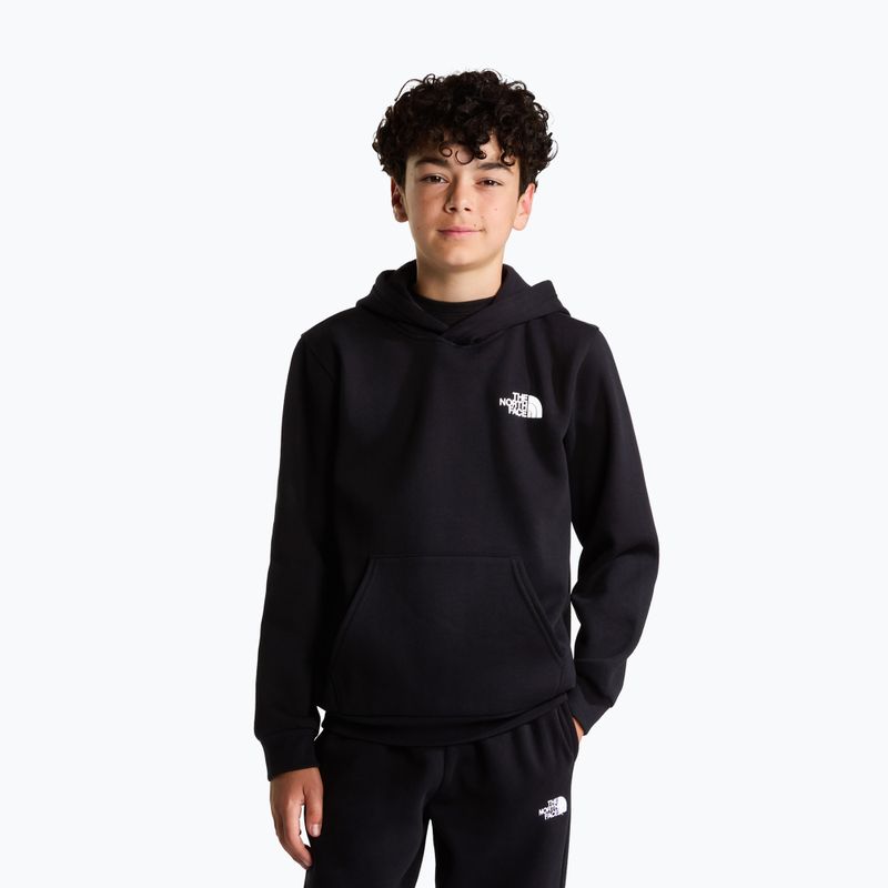 Gyerekpulóver The North Face Evolution Box NSE Pullover Hoodies tnf black 3