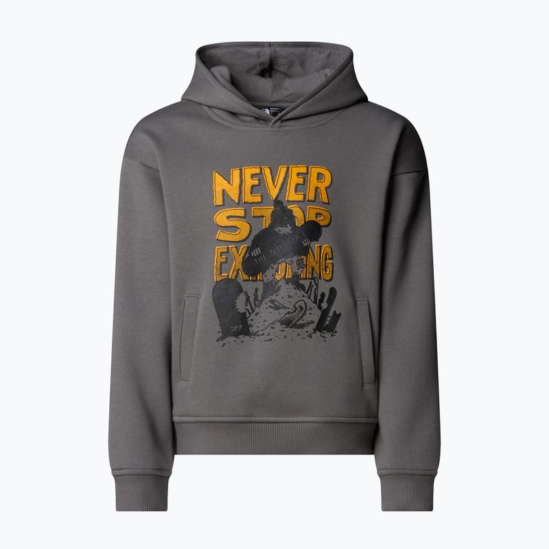 Gyerek pulóver The North Face Sports Oversized Hoodie Graphic smoked pearl 4