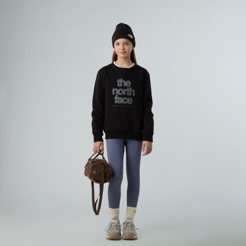 Női pulóver The North Face Reflective Logo Relaxed Crew fekete 2