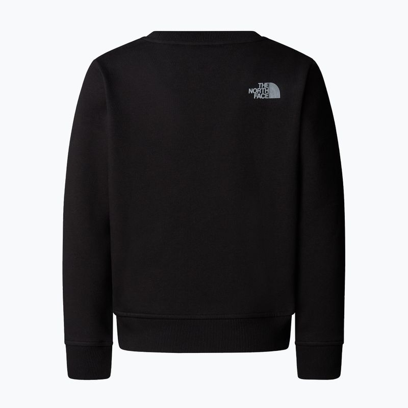 Női pulóver The North Face Reflective Logo Relaxed Crew fekete 5