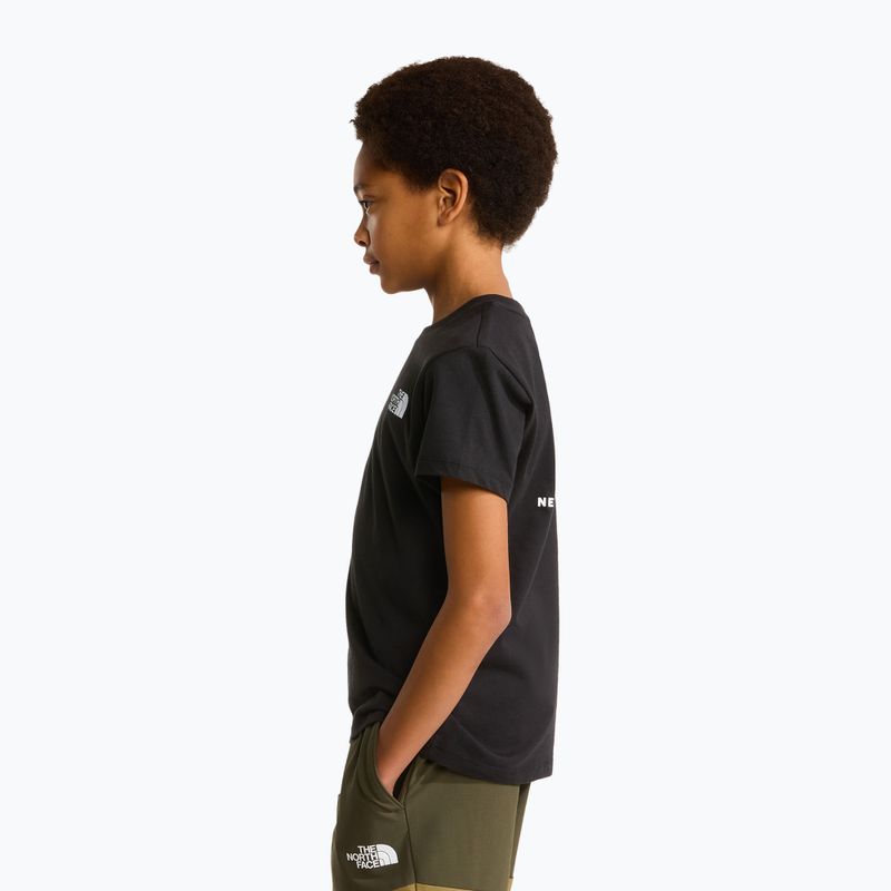 Gyermek póló The North Face Box Nse tnf black 3