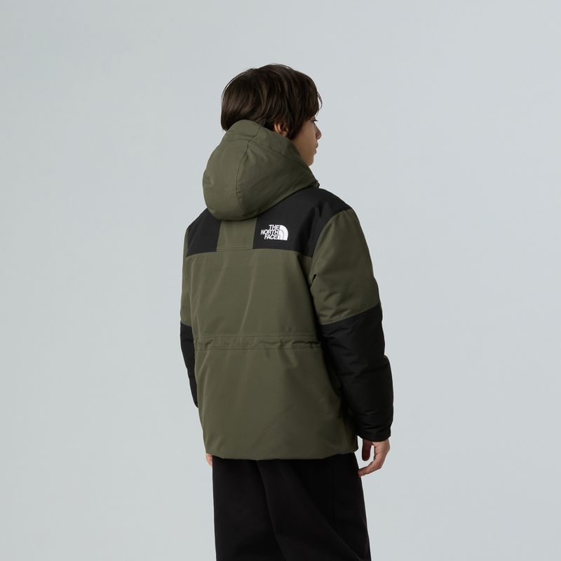 Gyerek esőkabát The North Face Mountain Down new taupe green 5
