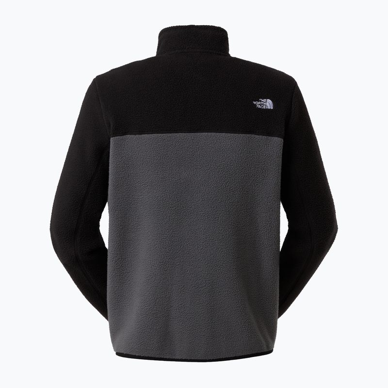 Férfi The North Face Yumiori Full Zip pulóver antracit szürke/fekete/monument szürke 6