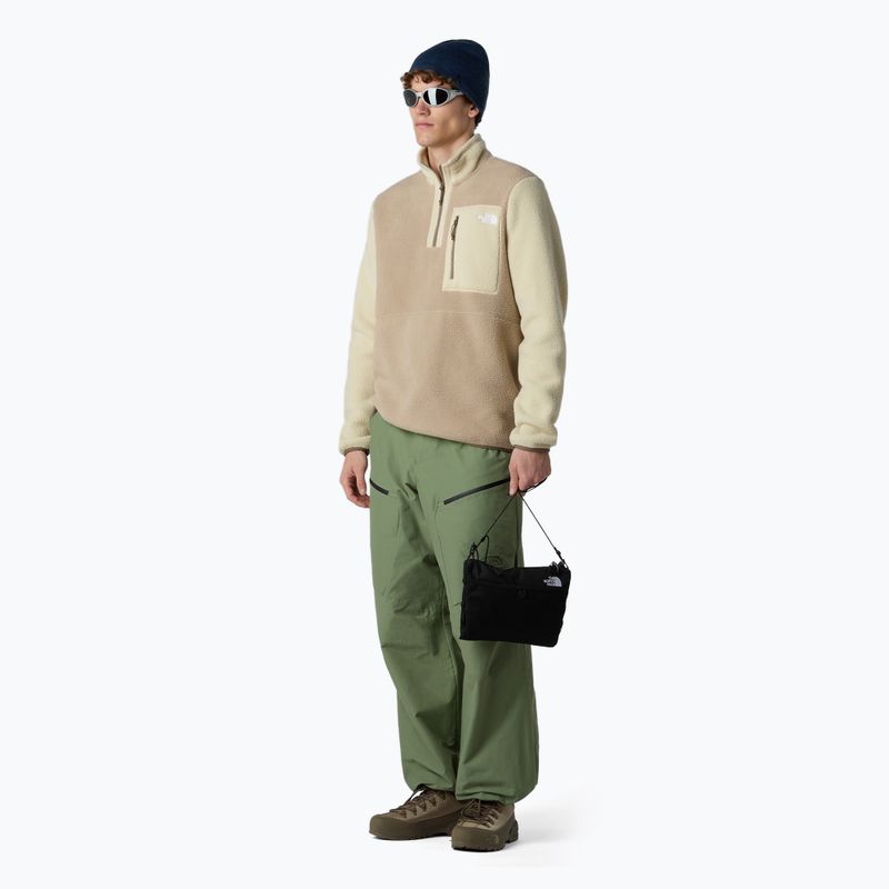Férfi The North Face Yumiori 1/4 Zip pulóver gombaszürke/gravel/mokabarna 2