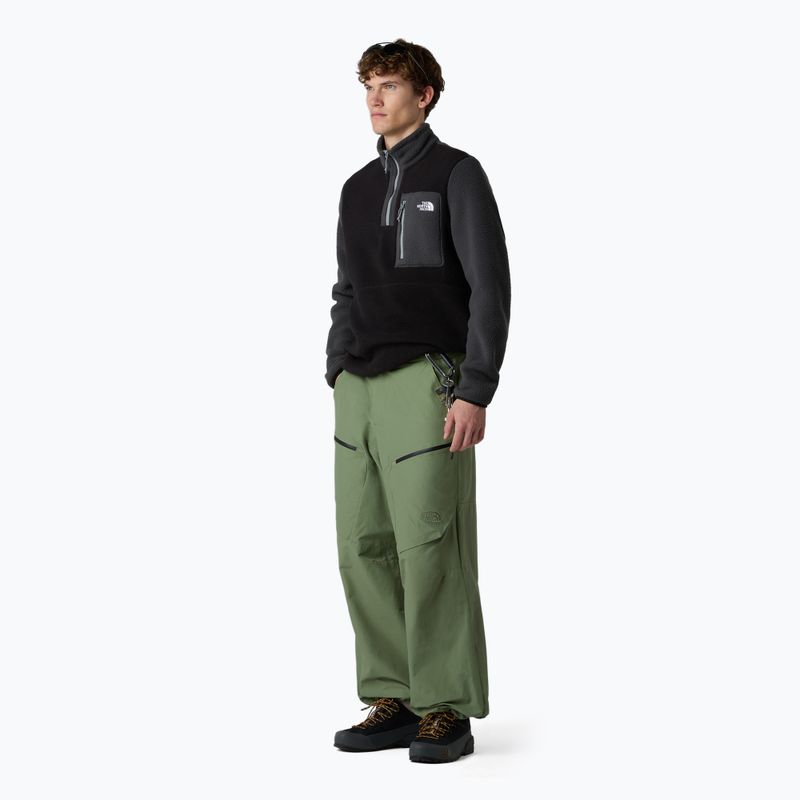 Férfi The North Face Yumiori 1/4 Zip pulóver fekete/aszfalt szürke/monument szürke 2