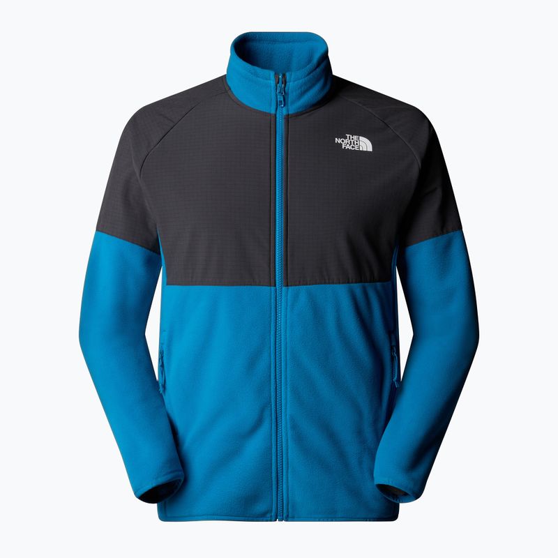 Férfi pulóver The North Face Glacier Heavyweight Full Zip alkonykék/aszfalt szürke 4