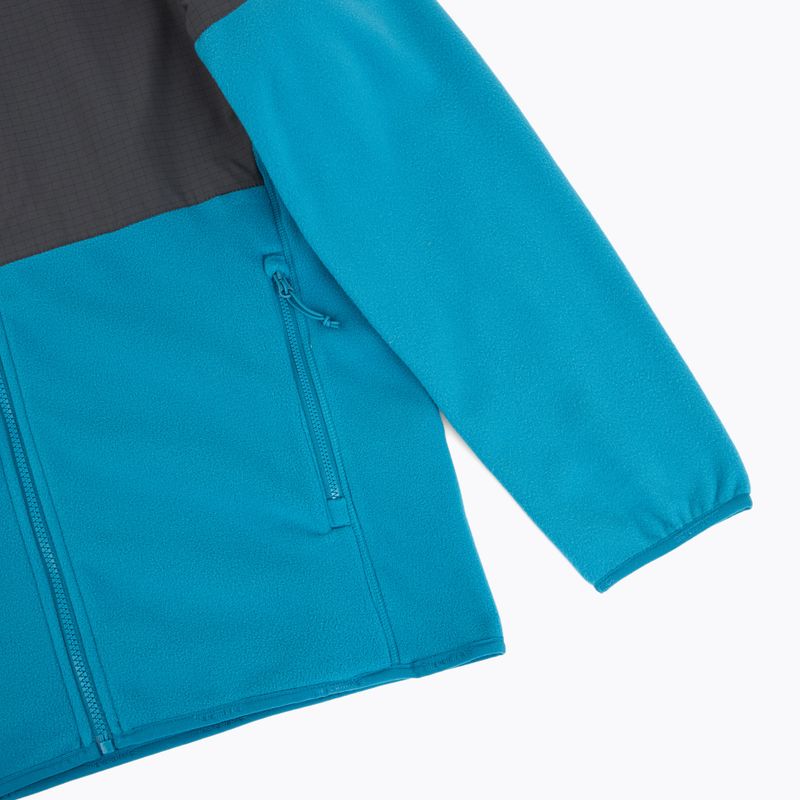 Férfi pulóver The North Face Glacier Heavyweight Full Zip HD alkonykék/aszfalt szürke 4