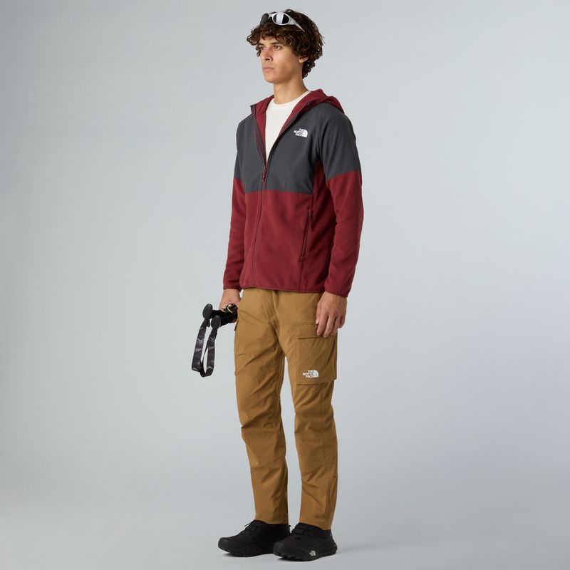 Férfi pulóver The North Face Glacier Heavyweight Full Zip HD sumac/asphalt grey 2
