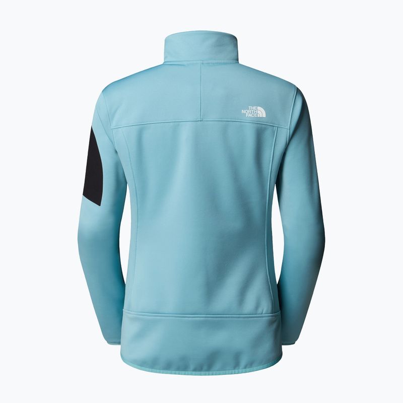 Női pulóver The North Face Mistyescape Fleece blue eclipse/fekete 6