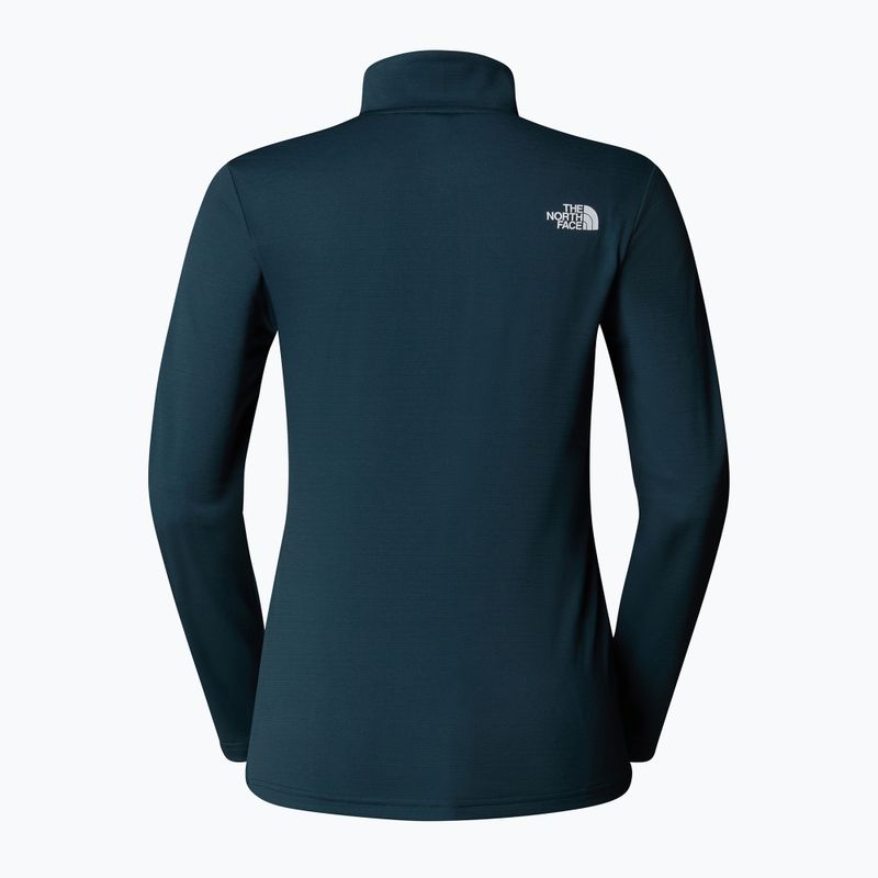 The North Face női Flex 1/4 Zip Slim mély ciprusfa póló 5