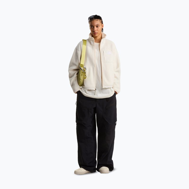 Női polár pulóver The North Face Yumiori Off Peak Full Zip white dune 2