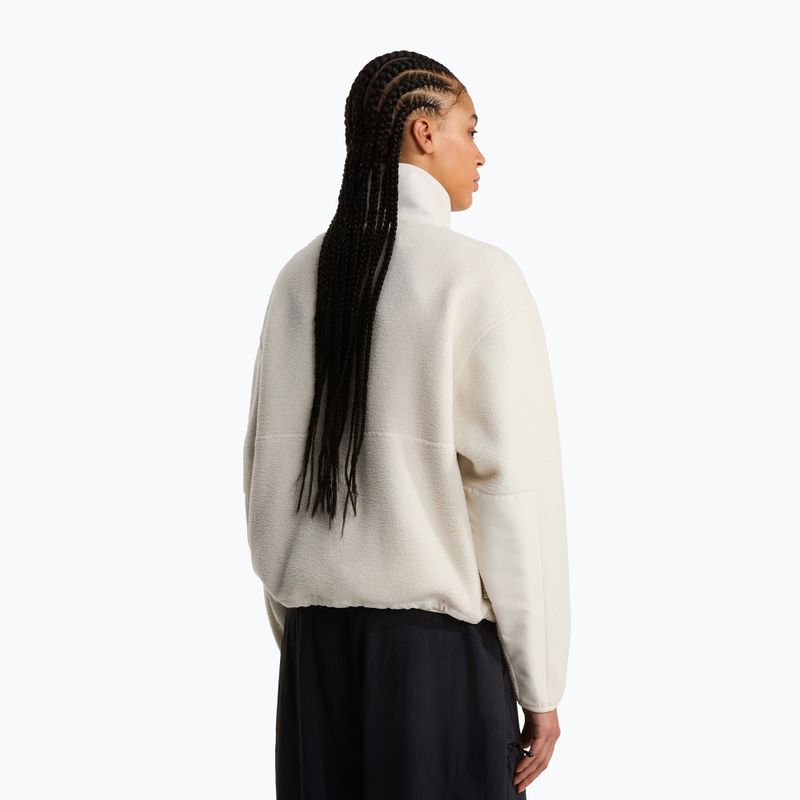 Női polár pulóver The North Face Yumiori Off Peak Full Zip white dune 3