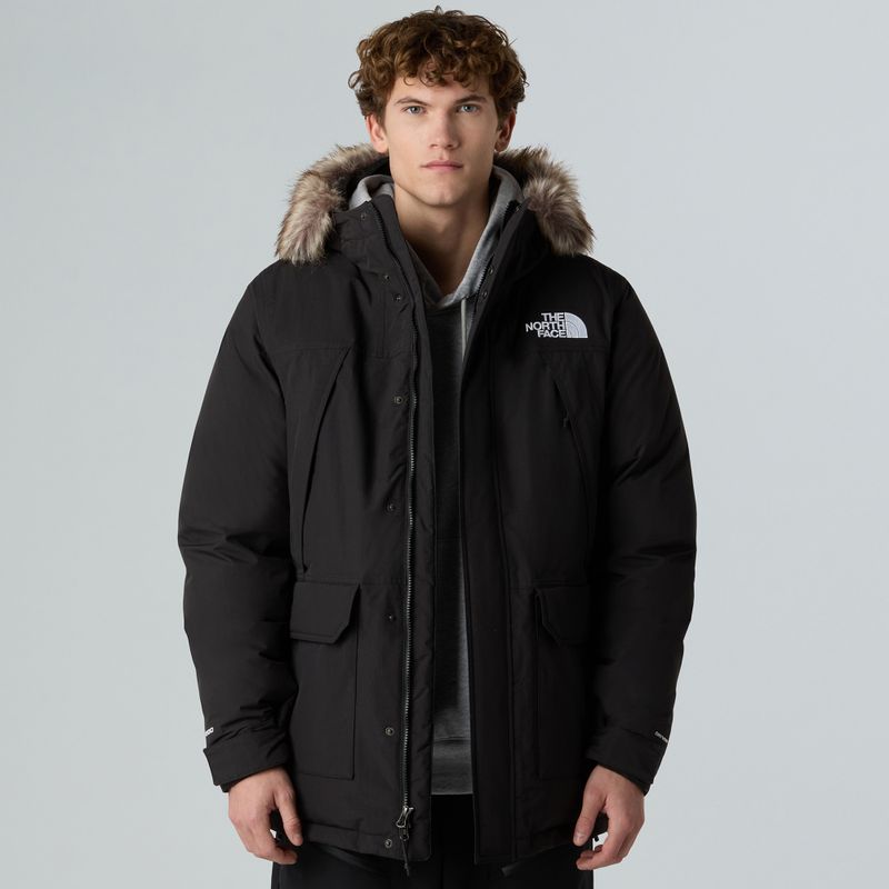 Férfi dzseki The North Face Mcmurdo Parka fekete/fekete 4