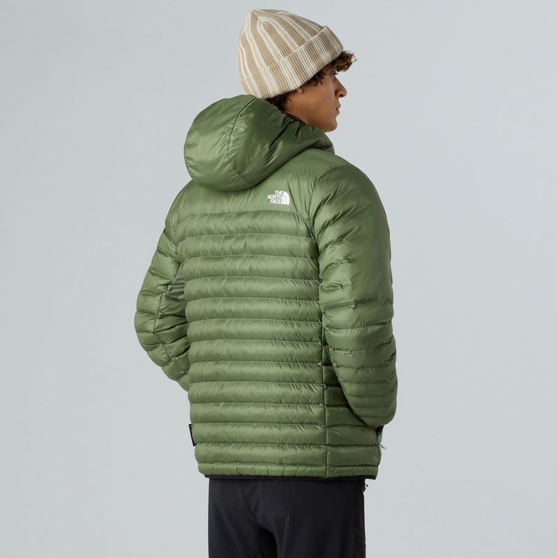 Férfi dzseki The North Face Terra Peak Hoodie bark mist 3