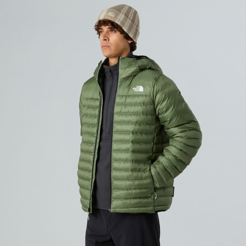 Férfi dzseki The North Face Terra Peak Hoodie bark mist 4
