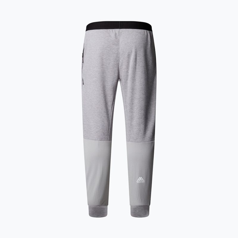 Férfi nadrág The North Face Mountain Athletics Fleece világosszürke melírozott/összemosott szürke 2