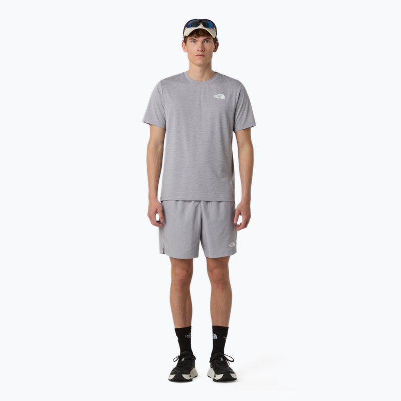 Férfi póló The North Face 24/7 Reg pale grey heather 2