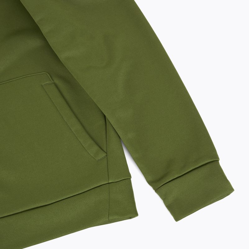 Férfi pulóver The North Face Reaxion Fleece Full Zip Hoodie erdőzöld/fekete 4