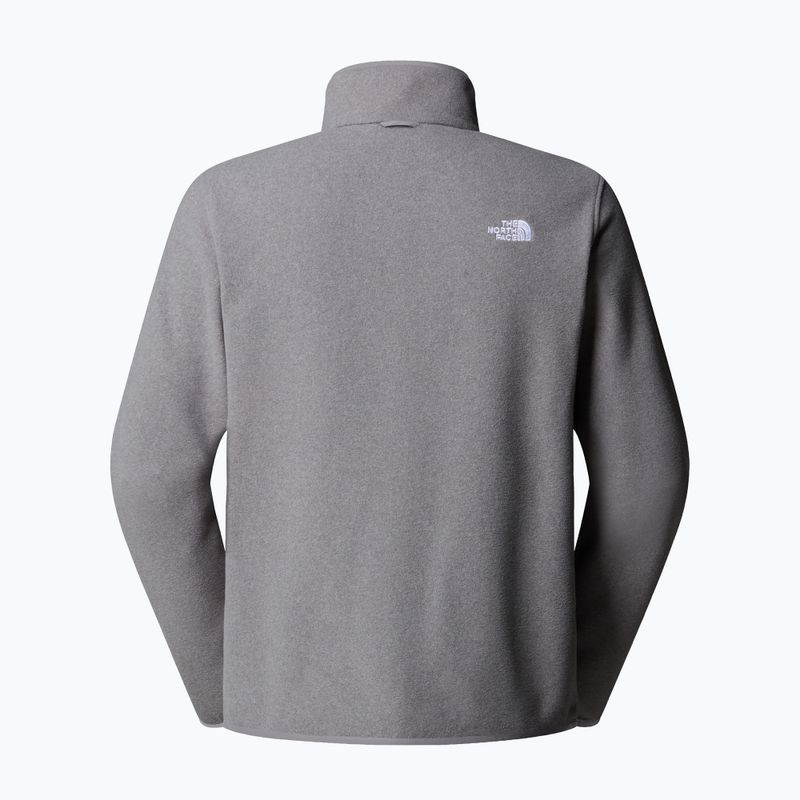 Férfi fleece pulóver The North Face Glacier Fleece középszürke szürke szőrzet 6